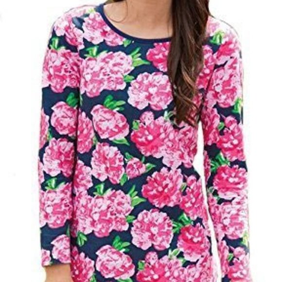 Mud Pie Coralie Terry Floral Meadow Dress, Medium - Picture 1 of 2